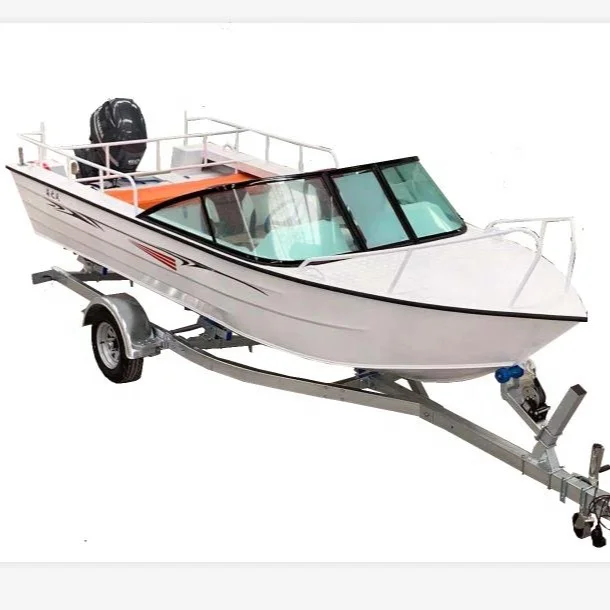 Fishing Boat Aluminum - KAIP Luxus-Aluminium-Yacht, 5,28 m, CE-Angel-Aluminium-Boot, Rettungs-Schnellboot