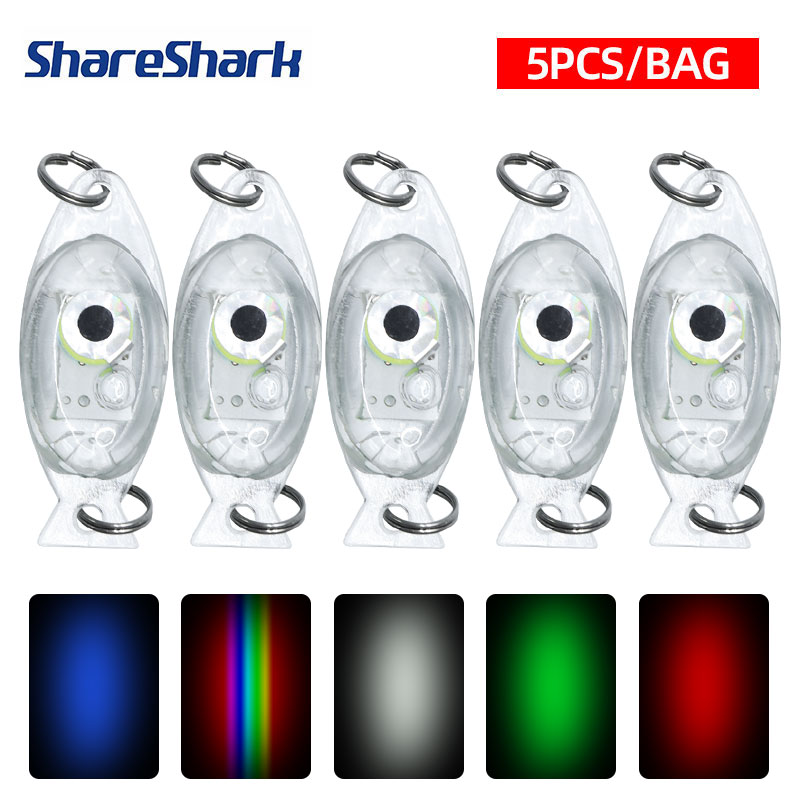 Fishing Boat Navigation Light - ShareShark 5 Stück Deep Drop Angellicht,