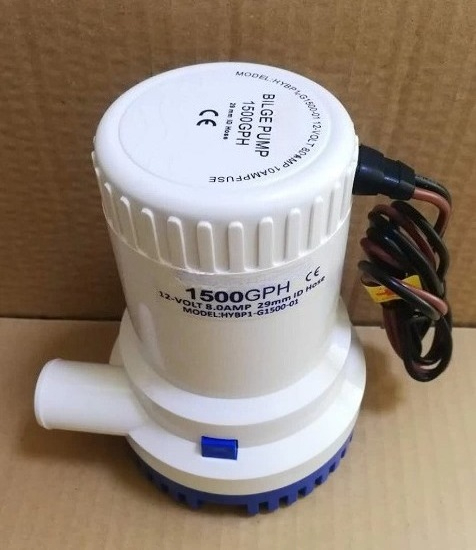 Fishing Boat Bilge Pump - Automatische Tauchbilgenpumpe 12V/24V – Hochleistungs-Marine-Entwässerungspumpe mit