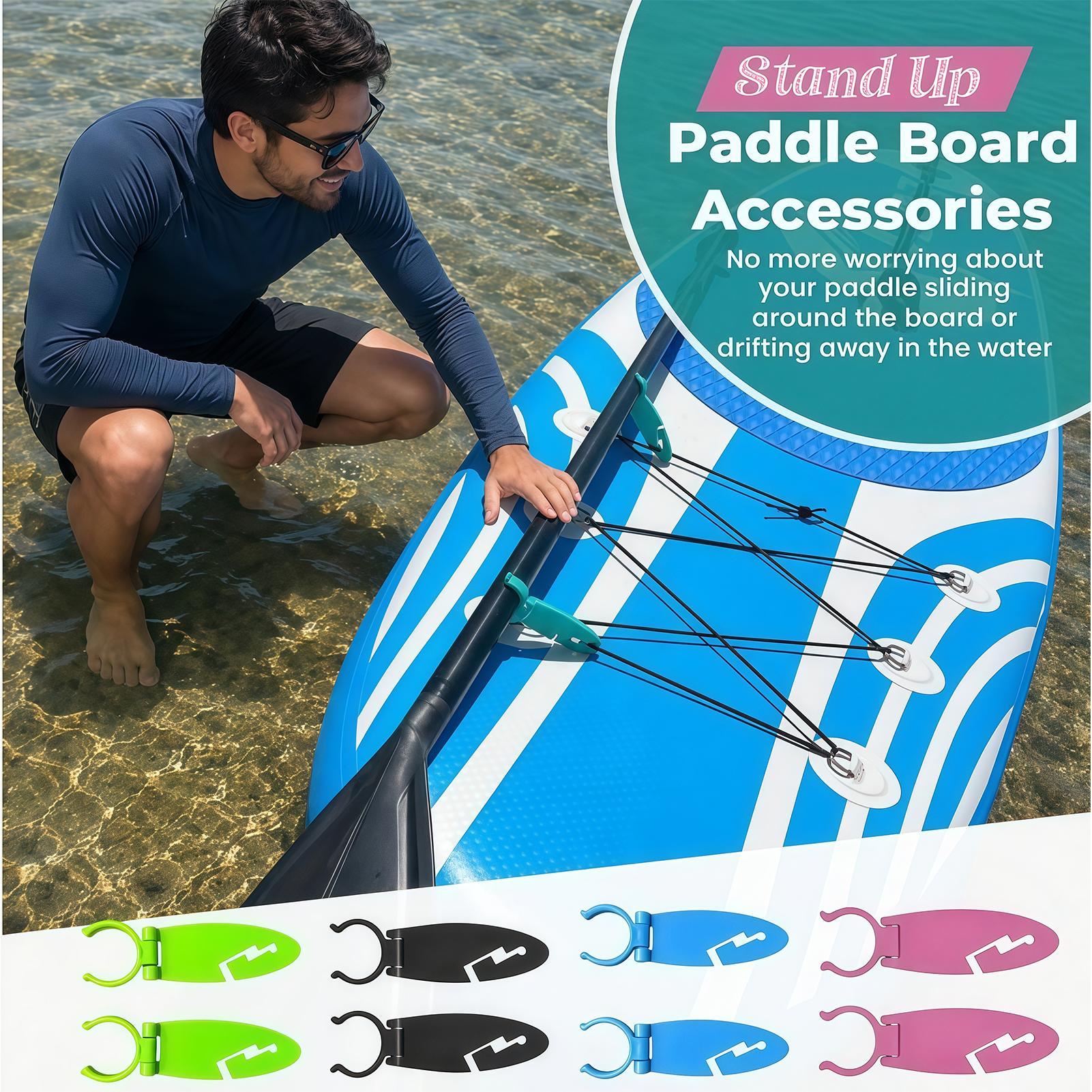 Fishing Boat Paddle - 2 Stück Paddle-Board-Getränkehalter, rutschfeste Universalhalterung für