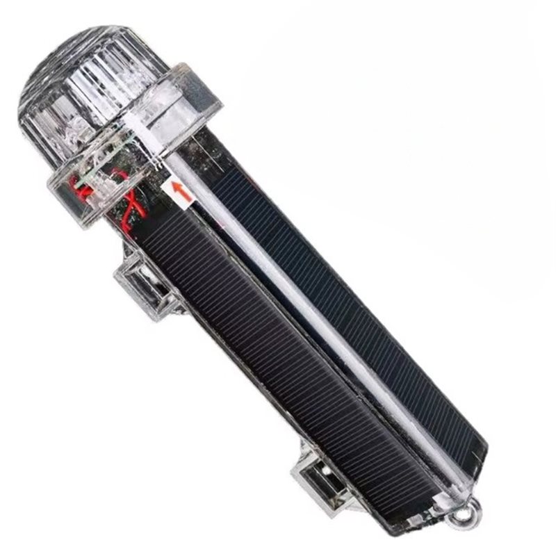 Fishing Boat Navigation Light - Solarbetriebene LED-Signalleuchte für die Marine, wasserdichte