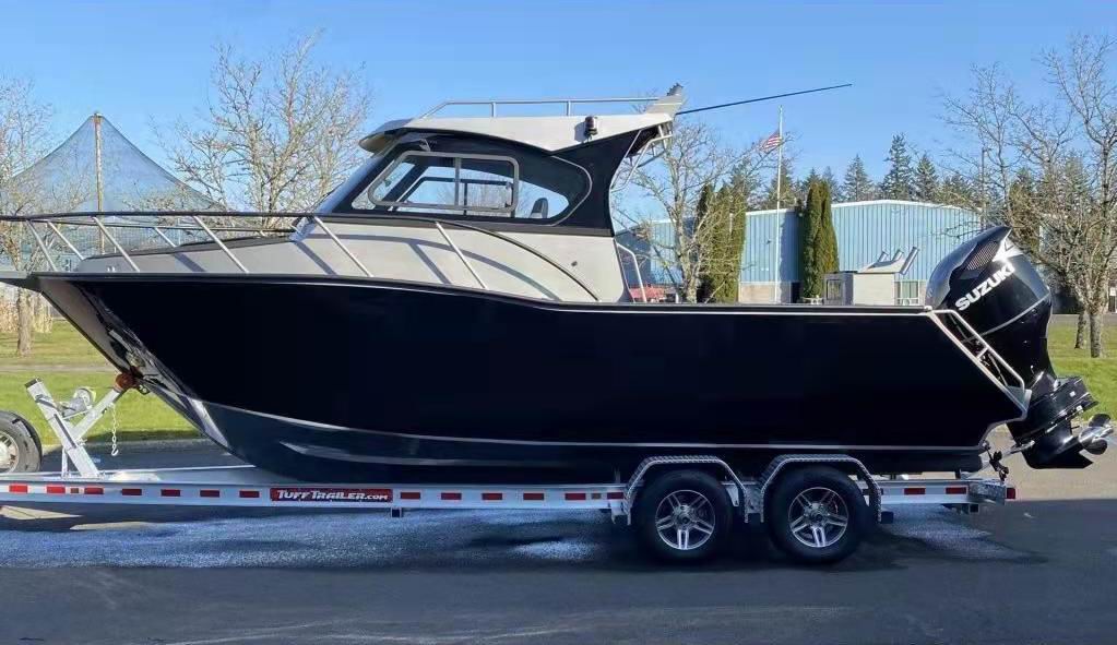 Fishing Boat Outboard Motor - Luxuriöses Aluminium-Kabinenkreuzer-Boot 25' mit Außenbordmotor und