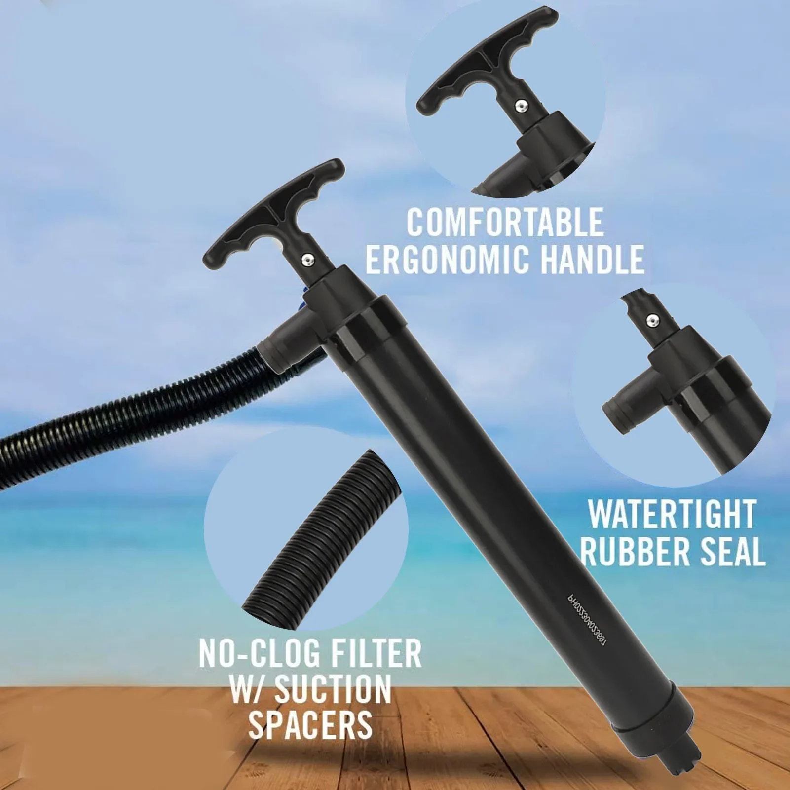 Manuelle Bilgenpumpe mit Schla – Fishing Boat Bilge Pump Bewertung und Preis